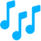 Musical Notes emoji on Mozilla